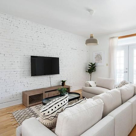 Appartement Chic Mile-End 3Br Getaway - Free Parking, Sleeps 8 à Montréal Extérieur photo