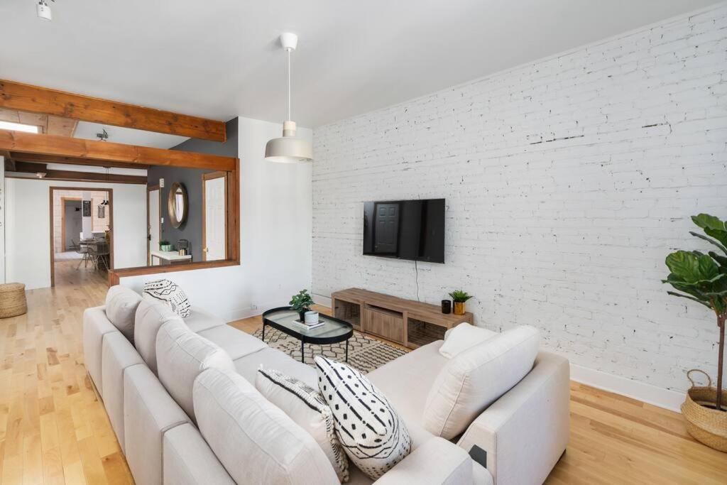 Appartement Chic Mile-End 3Br Getaway - Free Parking, Sleeps 8 à Montréal Extérieur photo